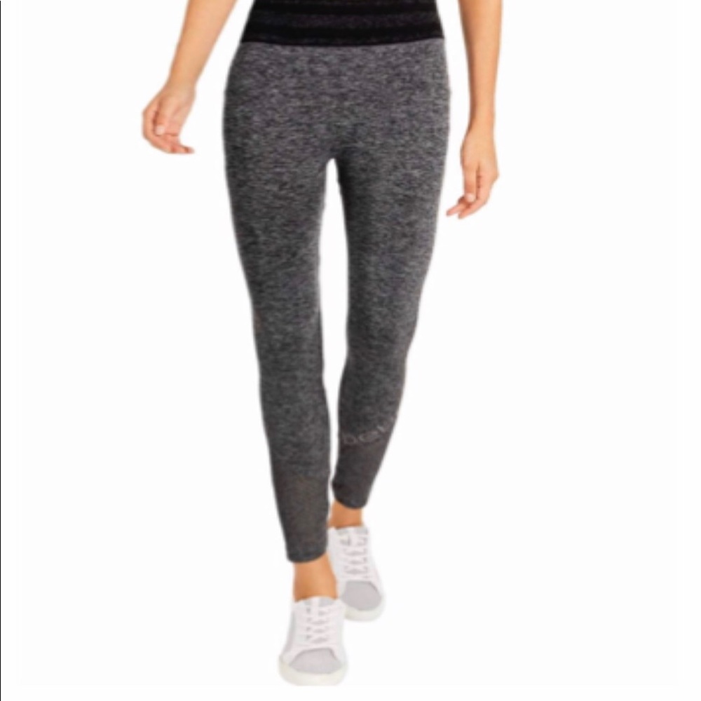 NWOT BEBE SPORT seamless grey yoga leggings Medium